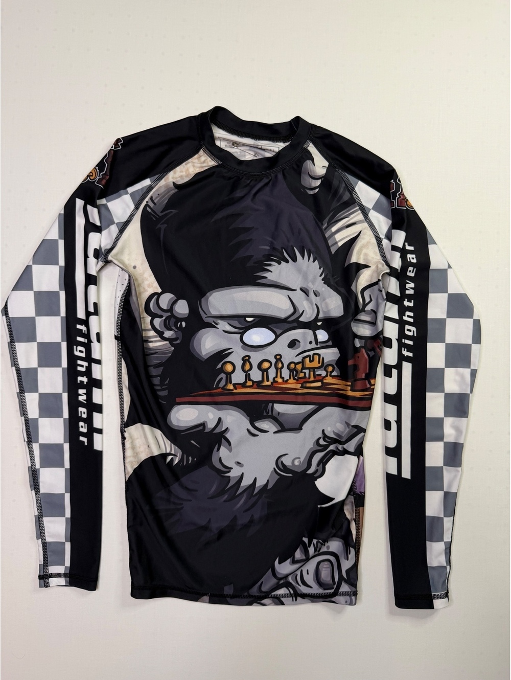 Tatami Fightwear Chess Gorilla Long Sleeve Rashguard